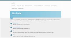 Desktop Screenshot of mekportal.com